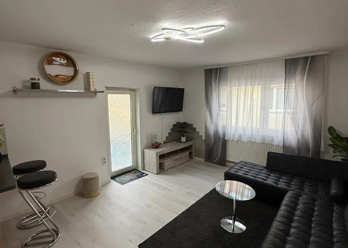 Apartamento Schönes Terrasse 2p. Stadtnah Wlan