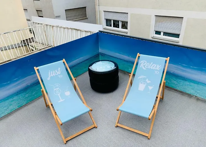Apartamento Schönes Terrasse 2p. Stadtnah Wlan *